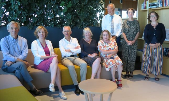 NCSPleden en voorzitters en secretarissen, foto Cor de Boer